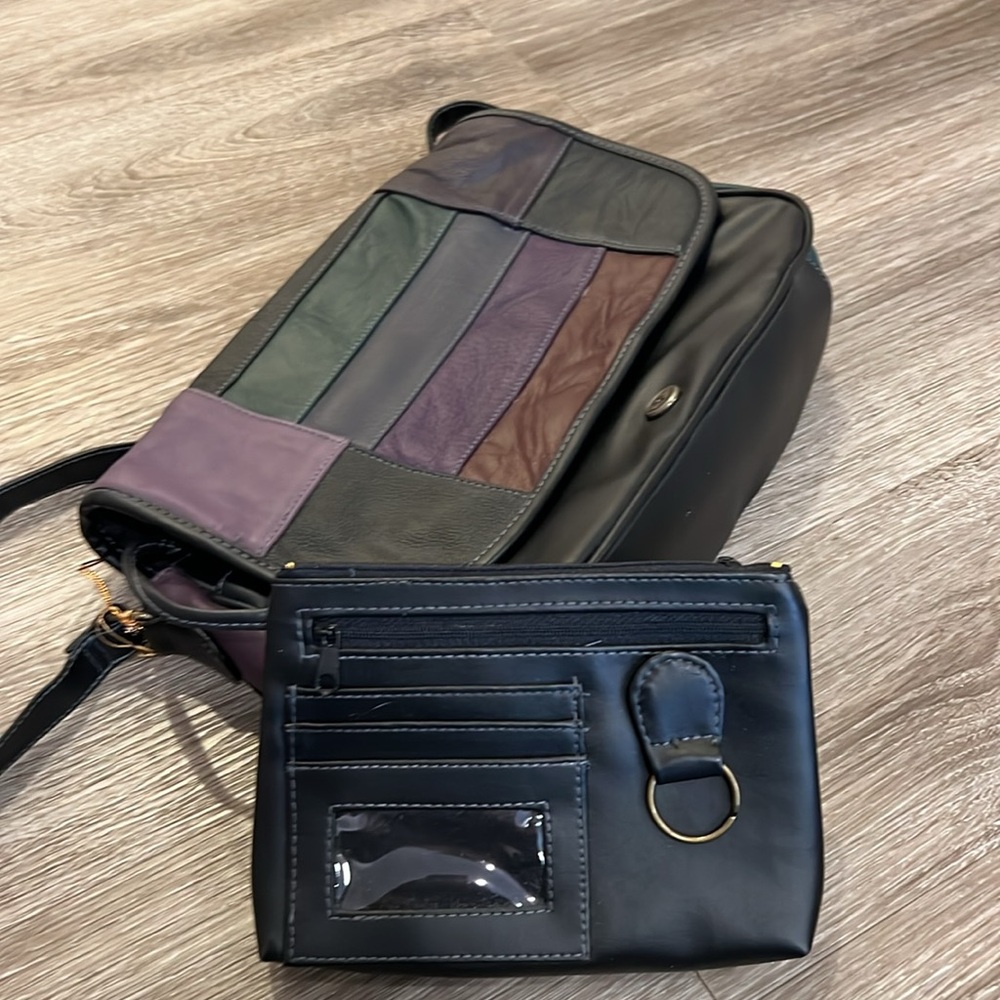 B.H. Smith Patchwork Leather Bag - image 8